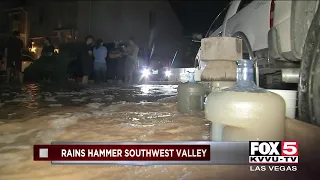 Residents on alert after monsoon rains in Las Vegas Valley