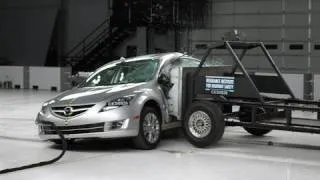 2009 Mazda 6 side IIHS crash test