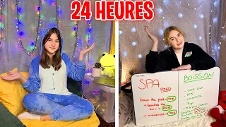 24H DANS UNE CABANE EN COUVERTURES CHALLENGE !