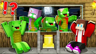 Why Zombie Mikey Family ATTACK Mikey and JJ in House ? - Minecraft (Maizen)