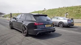 700hp Audi RS6  -vs-  800hp Nissan GT-R  -vs-  700+hp Porsche Turbo S