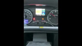 DPF Filter Voice Alert on a 2017 Hino 338 - Vehicle requesting a manual regen