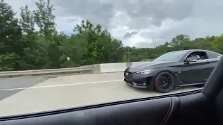 Infiniti Q60 RS vs Camaro SS both tuned