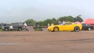 Чемпионат Украины с драг-рейсингу corvette z06 vs BMW 5