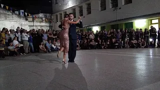 Flavia Kohut y Eric Dinzel en la Milonga de la Uni 1/4