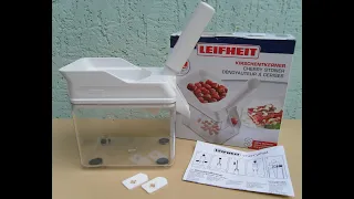 Отделитель косточек вишен LEIFHEIT CHERRYMAT(37200)/тестирование на разных ягодах