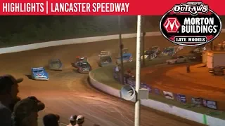 World of Outlaws Morton Buildings Late Models Lancaster Speedway, June 1, 2019 | HIGHLIGHTS