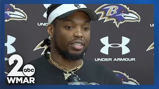 Henry at Ravens workouts trying to develop relationships with new teammates