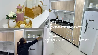 Transformação da cozinha com decoração afetiva | Não desista do seus sonhos | mudamos a cozinha nova