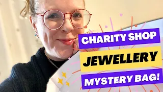 Unboxing a Charity Shop Mystery Bag of Broken and Unwanted Jewellery😲💍 Vintage Jewelry Treasures!