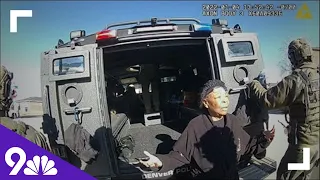 Body camera shows SWAT raid of home where 77-year-old woman lives alone