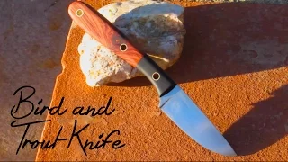 Knife Making - Bird and Trout Knife (Ebony & Cocobolo)