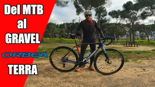 Probando el GRAVEL con una Orbea Terra