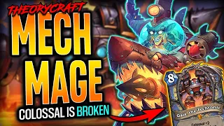 This Deck DESTROYED in Theorycrafting! Mech Mage is BACK??? | Sunken City | Hearthstone