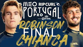 Jack Robinson. vs João Chianca | MEO Rip Curl Pro Portugal - FINAL Heat Replay