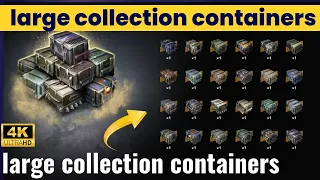 opening large collection containers ● What will come out of them?? WoT Blitz 💥🤔