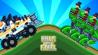 Hills Of Steel:Dune Tank vs Atlas in Gem Mania Event Walking Through GamePlay