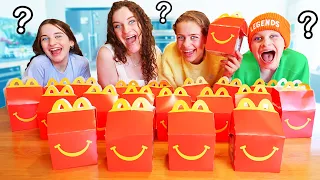 WHO CAN EAT THE MOST HAPPY MEALS w/Norris Nuts