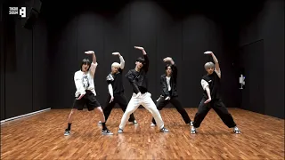 TXT - no rules - dance practice mirror