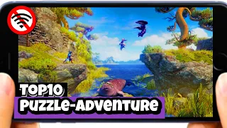 Top 10 PUZZLE-ADVENTURE Mobile Games For Andriod (Offline)