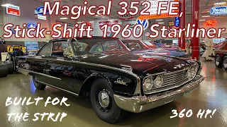 1960 Ford Starliner | 360 HP From a 352 FE Engine | Classic Muscle, So Much Style