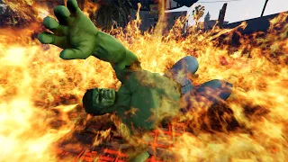 GTA 5 Epic Ragdolls And Fails #18 ( Hulk / Dangerous Fire Fails  )