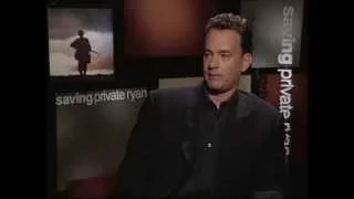 Saving Private Ryan: Tom Hanks Exclusive Interview | ScreenSlam