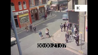 1960s London, Soho Daytime, Wardour Street, HD from 35mm