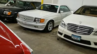 Гараж мечты из 90-х (Мерседес, Pre merger AMG, Брабус, BMW)140 124 E55 S65 CL65 E32 E38 Е36 126