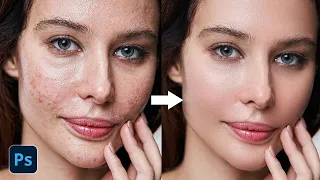 High - End Skin Softening in 1 minute | Photoshop Tutorial