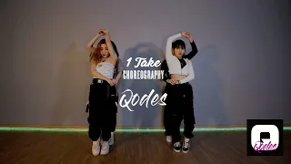 [1Take Choreo] Qodes - 빛이나니까 (#BE ME) Dance Practice (OT4 Ver.) | QODES