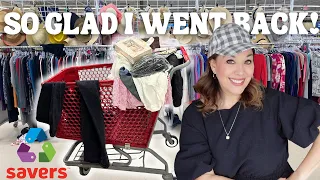 One trip wasn't enough!! Thrift with me at Savers! Reseller Thrift Haul for Poshmark