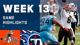 Browns vs. Titans Week 13 Highlights | NFL 2020