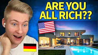 European reacts to AMERICAN vs EUROPEAN HOMES