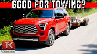 Is the New Toyota Sequoia a Disappointment? Towing Test + 0-60 Comparison