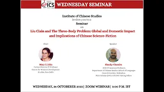 𝑳𝒊𝒖 𝑪𝒊𝒙𝒊𝒏 𝒂𝒏𝒅 𝑻𝒉𝒆 𝑻𝒉𝒓𝒆𝒆-𝑩𝒐𝒅𝒚 𝑷𝒓𝒐𝒃𝒍𝒆𝒎 | Wednesday Seminar | 26th Oct 3:00 pm