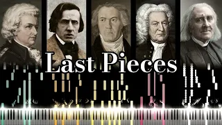 Last Pieces by 14 Great Classical Composers