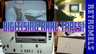 Using a Ten Euro U-Matic Player to Digitise RARE APPLE Tapes