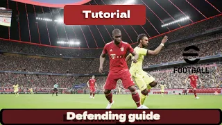 How to DEFEND? Defending tutorial eFootball 2024 Kako da se igra odbrana eFootball 2024