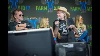 Farm Aid 2017 Press Event with Willie Nelson, Neil Young, John Mellencamp, Dave Matthews & More