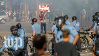 Hear from protesters in Minneapolis on second night of demonstrations