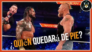 ¿Roman Reigns o Brock Lesnar en SummerSlam 2022?...el ultimo hombre en pie 🔥 | By Alone