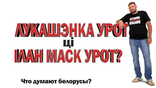 Беларусы, кто урот? Лукашенко или Илон Маск?