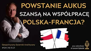 Powstanie AUKUS szansą na współpracę Polska-Francja (w energetyce jądrowej)? | Odc. 348