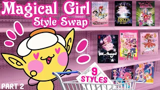 Art Style Swap Challenge: Magical Girls ((Part 2))