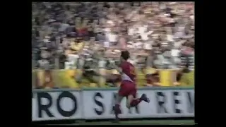 Francesco Totti - Fantastic lob goal vs Gianluigi Buffon / Roma - Parma (Serie A 1997-1998)