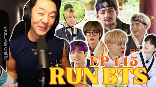 DJ REACTION to KPOP - RUN BTS EPISODE 145