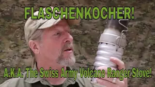Flaschenkocher: AKA, The Swiss Army Volcano Ranger Stove!