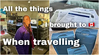 What and what not to bring to Canada when relocating from Nigeria