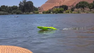 Blackjack 42-inch Brushless 8S Cat Testing with other RC Boats